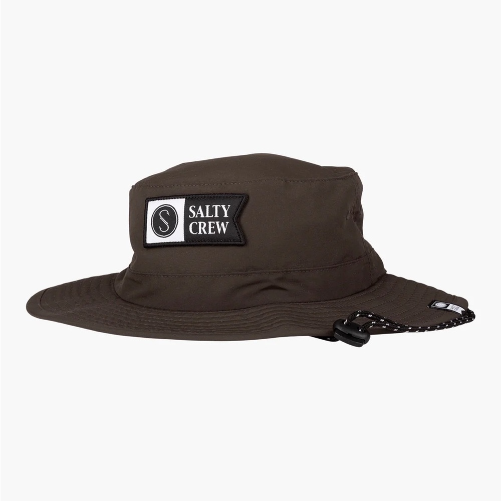NEW Salty Crew Alpha Tech Boonie Hat in Military